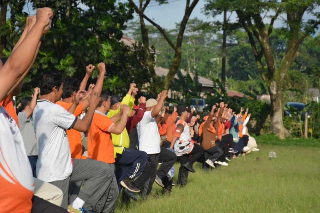 PKS Kota Tasikmalaya Launching Gerakan Kader Bugar di Lapang Tundagan Mangkubumi
